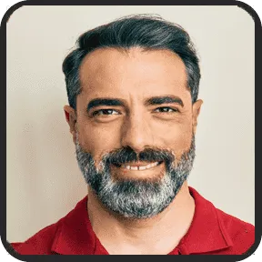 Male customer result photo showing improved digestion and energy after using Gut Drops